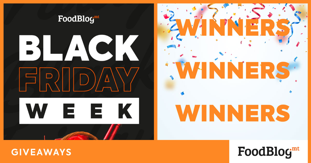 Black Friday Giveaway: Winner Announcement🖤