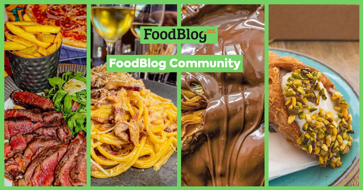 Join the FoodBlog Malta Community! A Place for foodies to meet foodies!