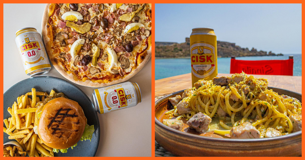 This summer’s top places for a meal served best with a CISK 🍺