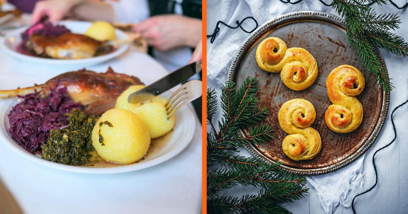 Traditional Christmas meals around the world 🎅
