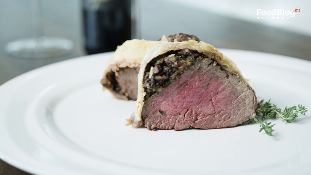 Marvin Gauci's Beef Wellington from FoodBlog Marvin's Five