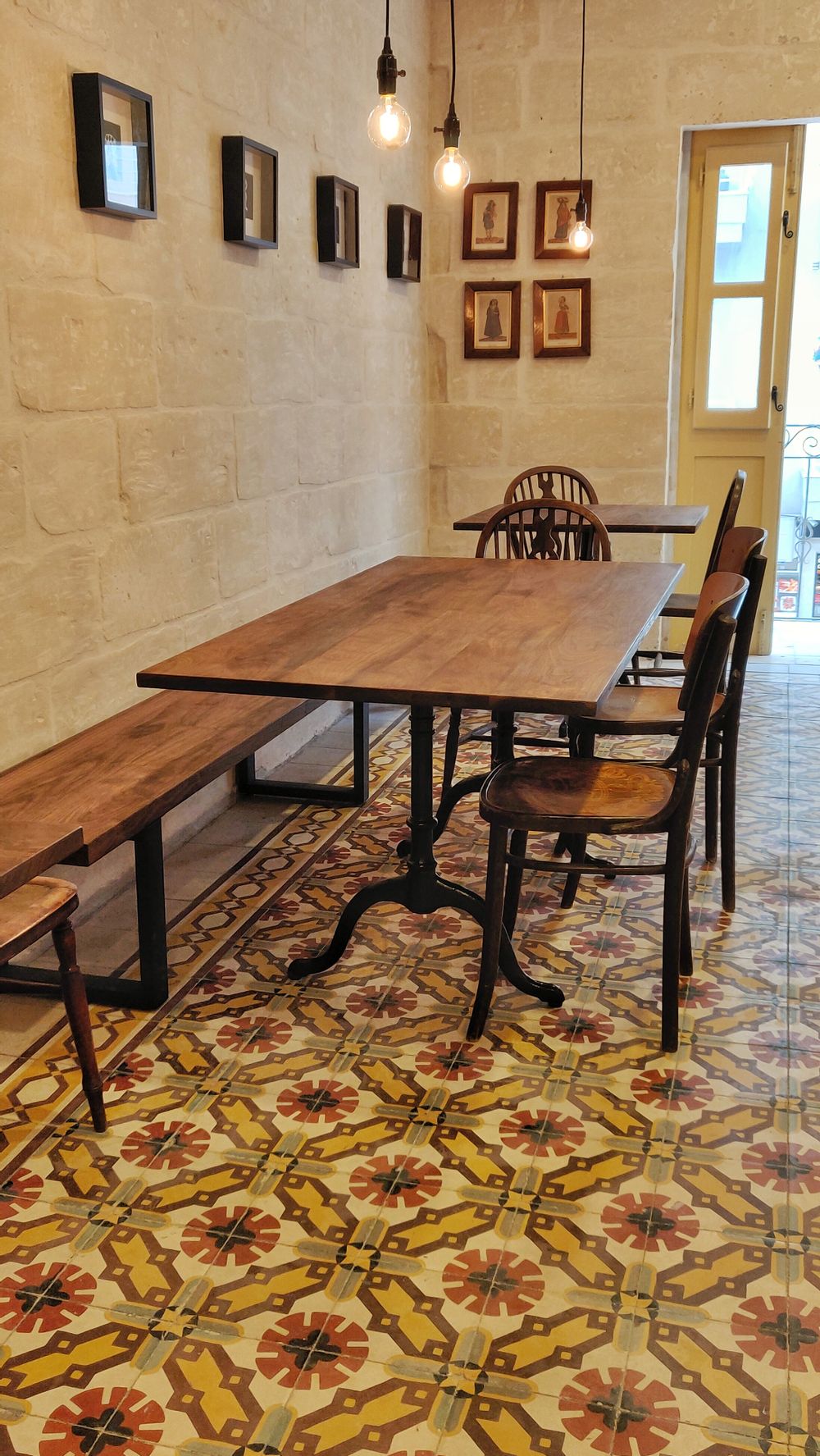 the interior of Fasta pasta house malta