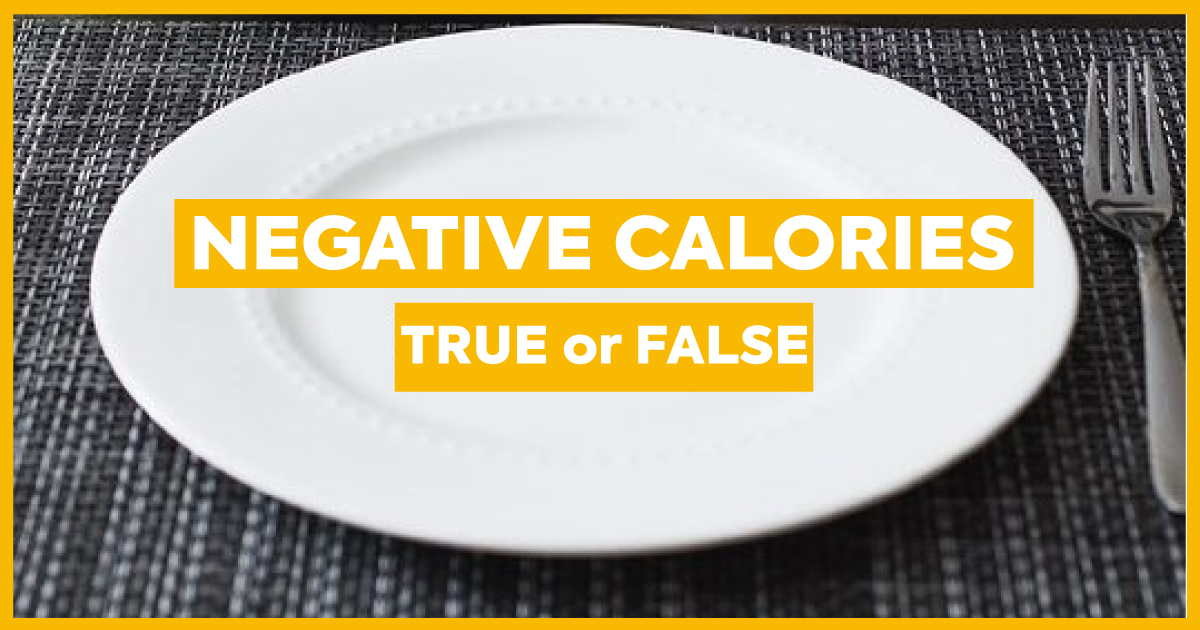 FoodBlog Bytes: Ehh Calories! 😭 Ohh… Negative Calories what are you? 🤔