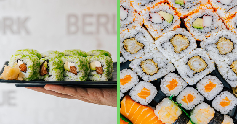 Get your sushi kick with Wasabi’s selection available at The Plaza 🍣