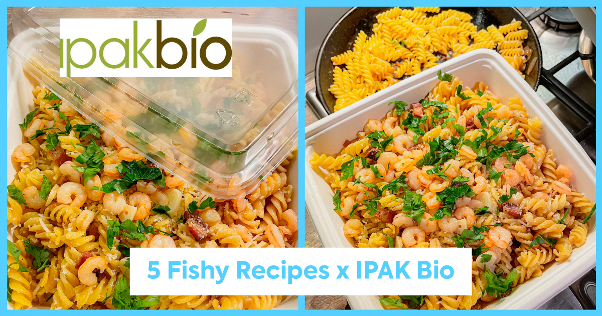 FoodBlog’s Packed Lunches: 5 Delish Fish Lunches Powered by IPAK Bio 🐟