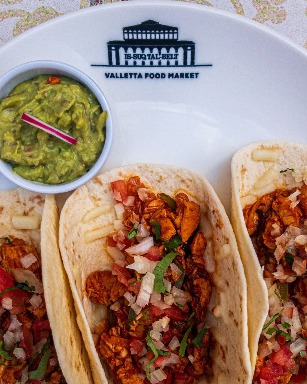 Tacos from Mexican Delight at Is-Suq Tal-Belt in Valletta