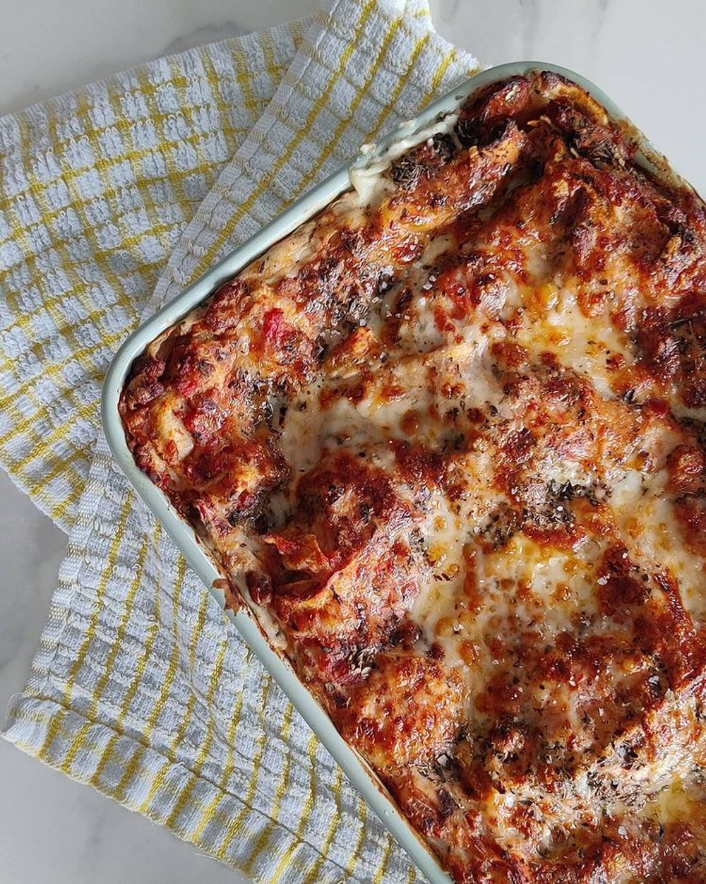 Lasagna made by Emily Grimaud of Eats by Emily, Malta.