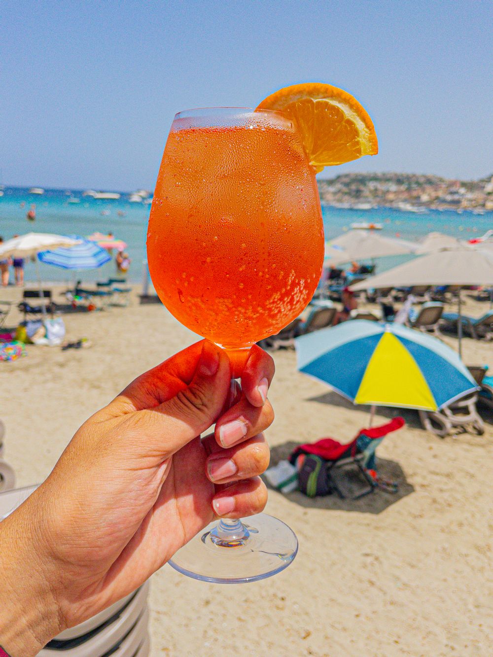 Nothing quite like a cool Aperol Spritz on a sunny day!