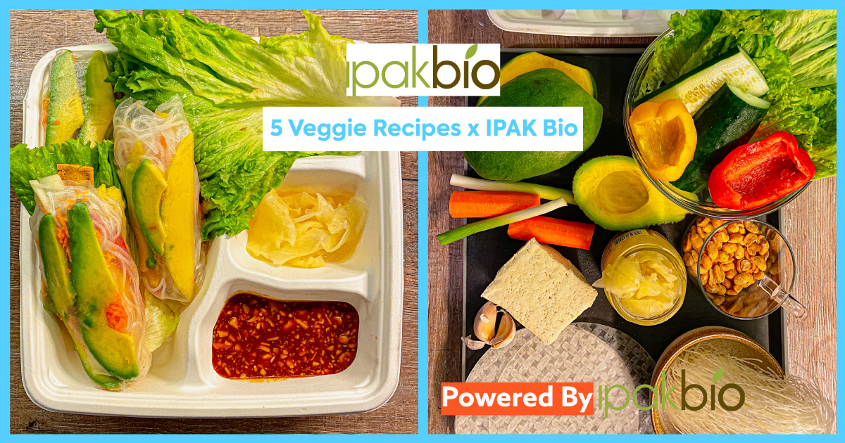 FoodBlog’s Packed Lunches: 5 Veggie Lunches Powered by IPAK Bio 🥦