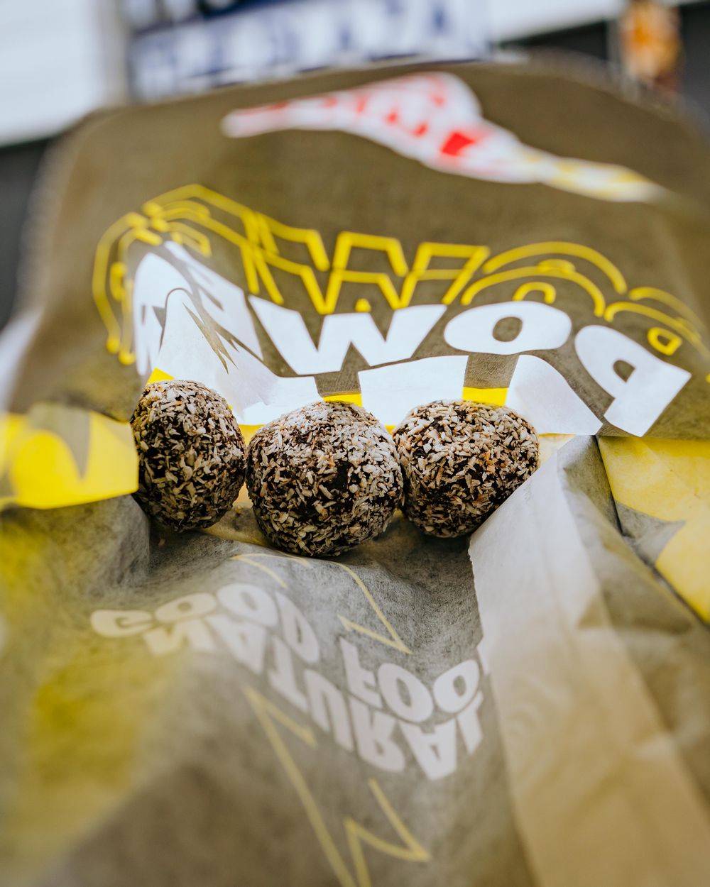 Power balls at dr juice, the plaza, sliema