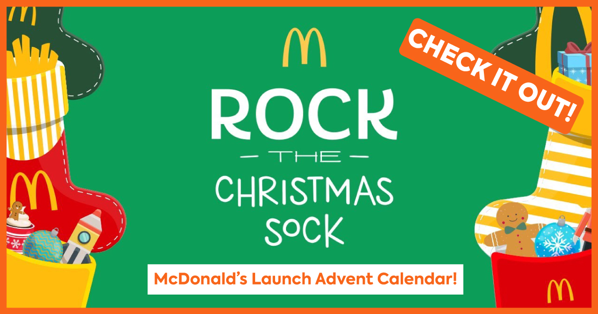 McDonald’s Advent Calendar is Back with inApp Offers EVERYDAY! 🍔