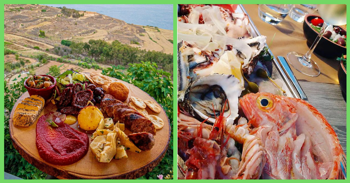 7 Insta worthy spots to grab a Platter in Gozo 🍷