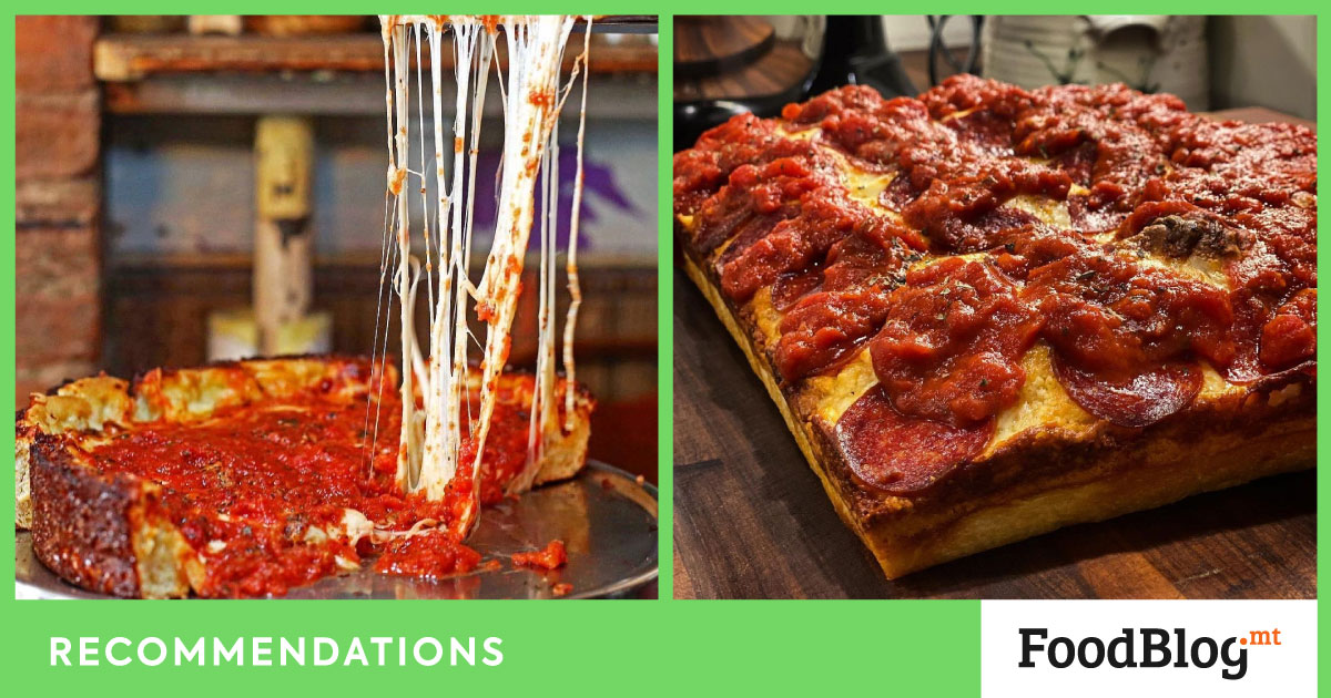 The different types of pizza from around the world 🍕