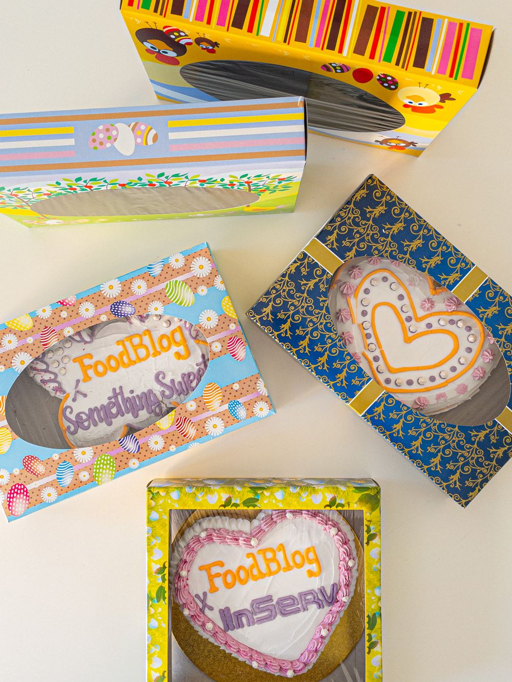 3 Something Sweet figolli in Inserv packaging.