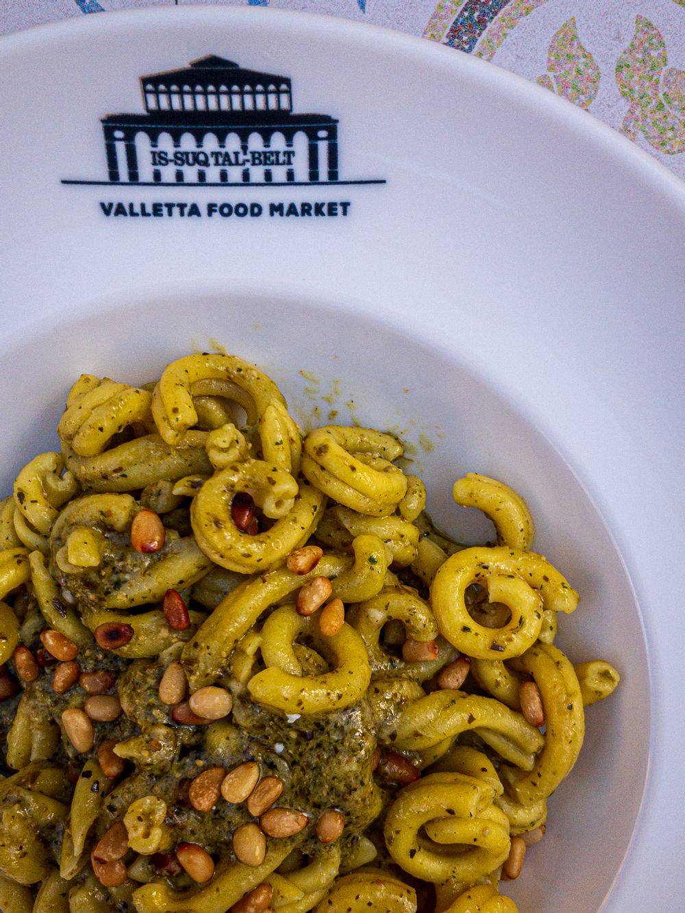 Pesto Genovese with Pine nuts .... Wow! 🍝