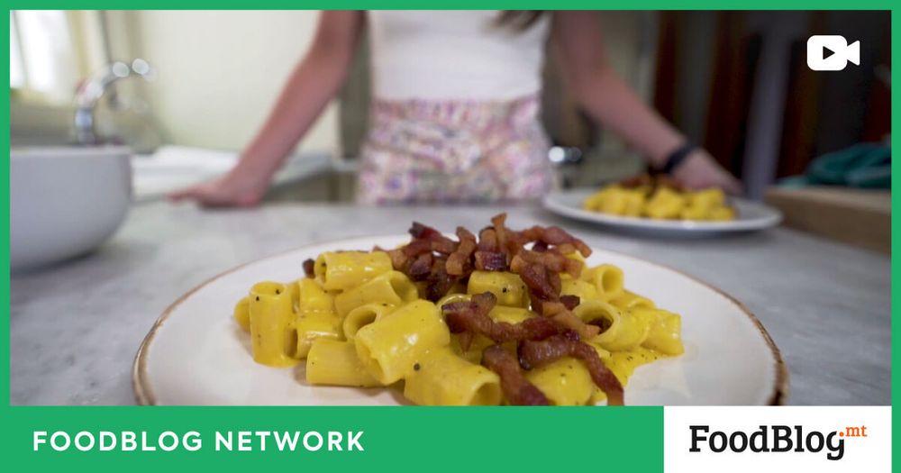 WATCH: Carbonara made with love by the talented Chef Pols 💛