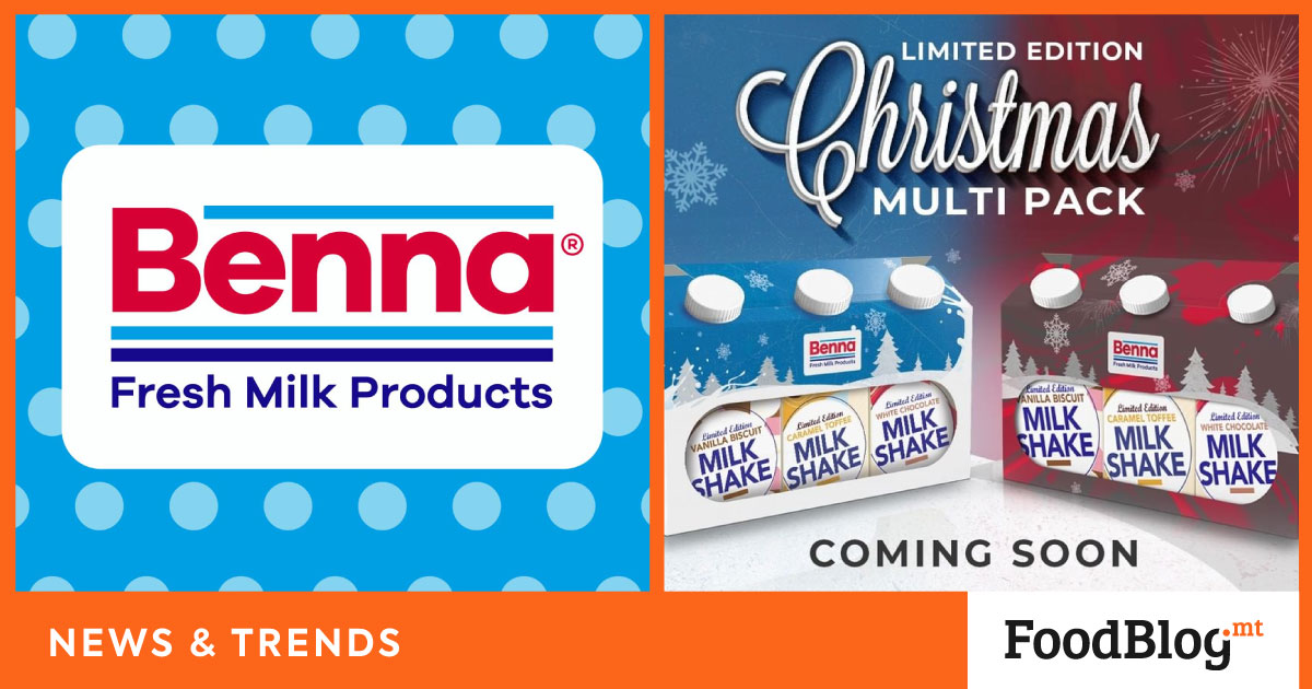 Just in time for Christmas: Benna launch milkshake multipack π₯