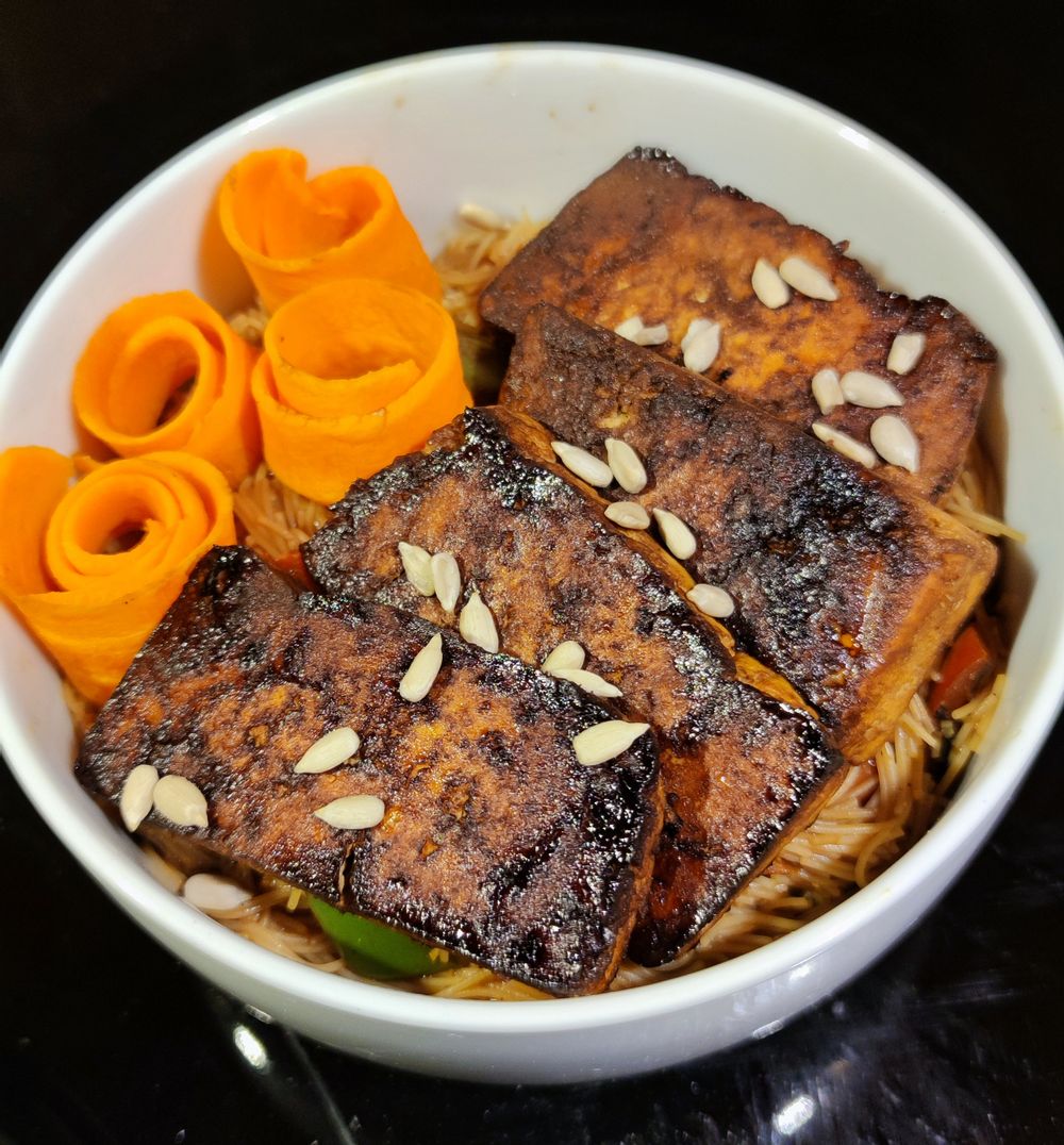 Veggie noodles for Clear out fridge day