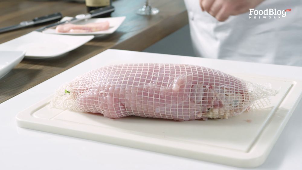 Your netting makes the dish more presentable in the long run - don't miss this step.