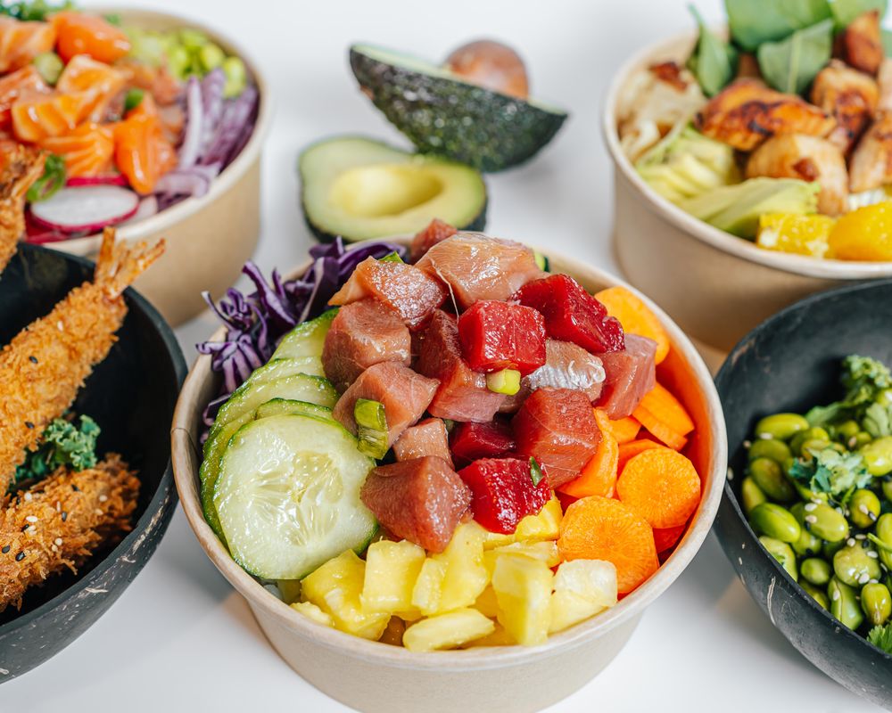 Tuna Poke Bowl at PO-K, The Plaza, Sliema