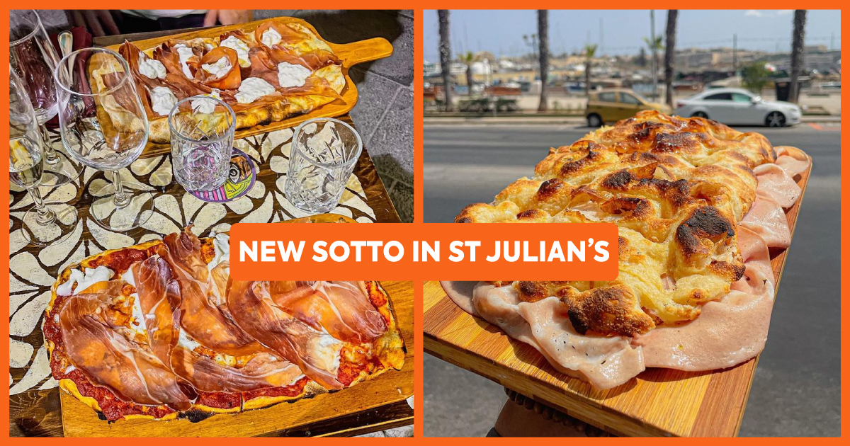 Sotto's Pinsa Romana is coming soon to St Julian's! π