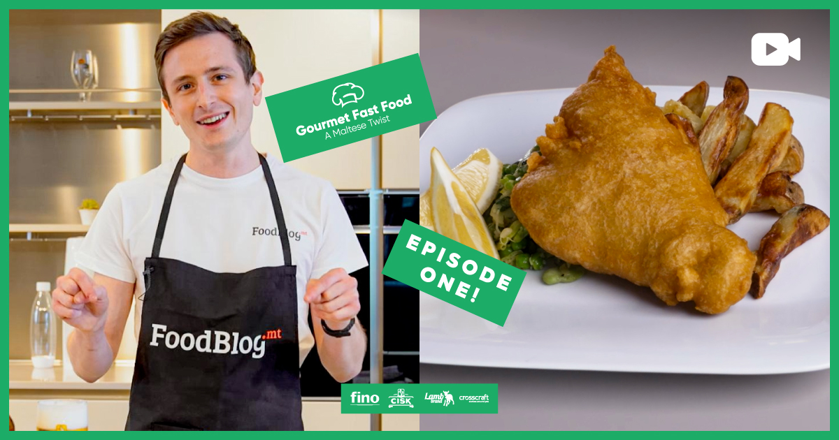 Gourmet Fast Food Episode 1: Cisk Battered Fish & Chips 🐟