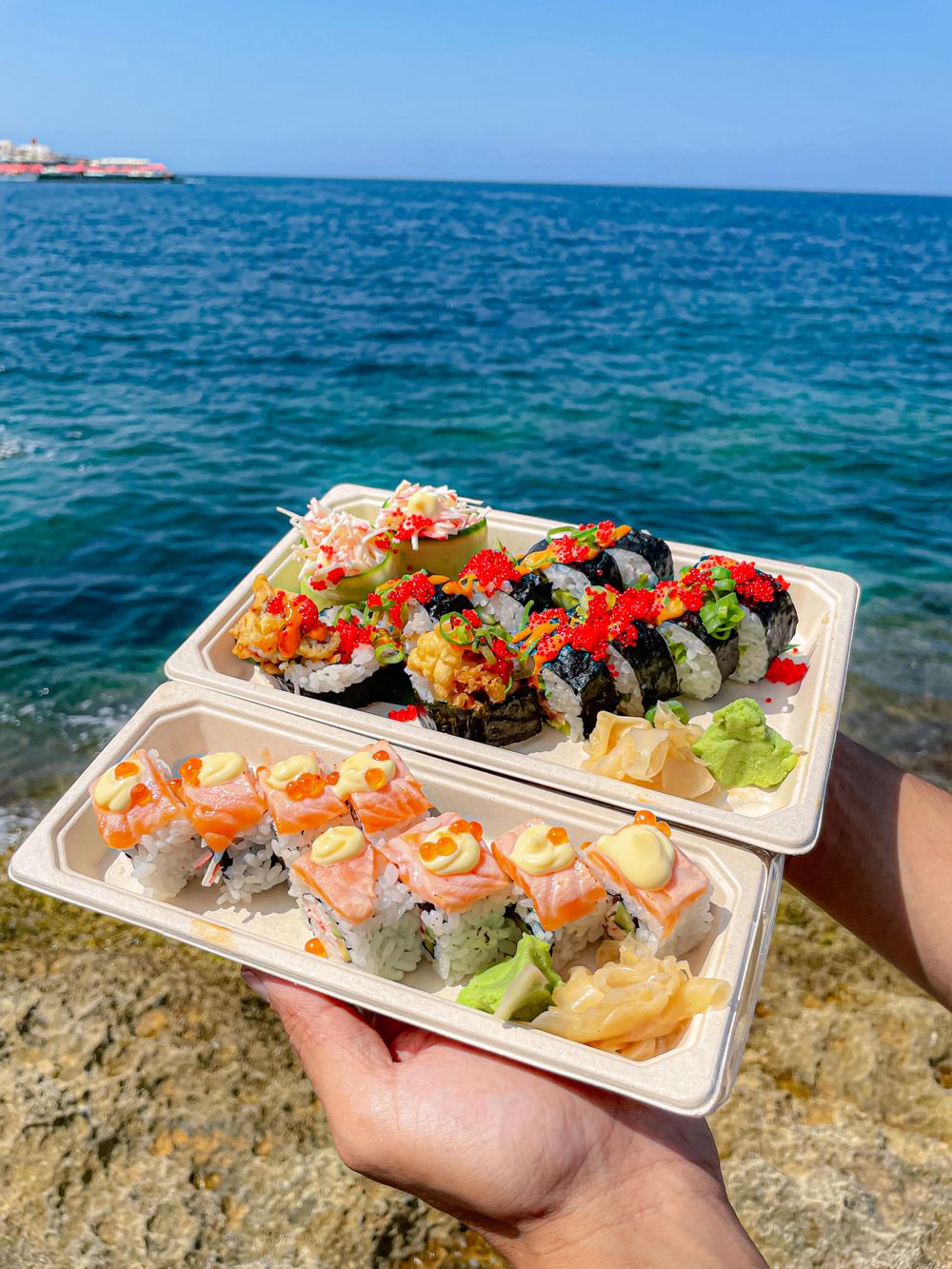 OBI SUSHI PLATTER IN INSERV PACKAGING