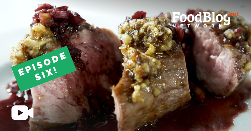Marvin’s Five Episode 6: Pork with Fig Jam, Walnuts and Port 🐷