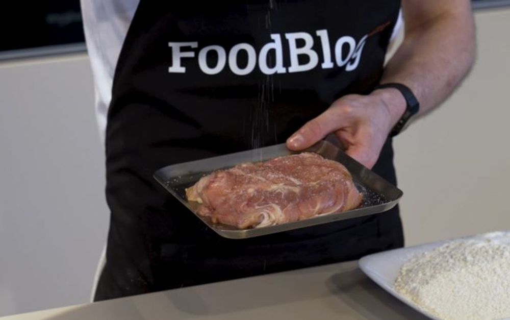 Fried chicken katsu by Chef Stephen La Rosa