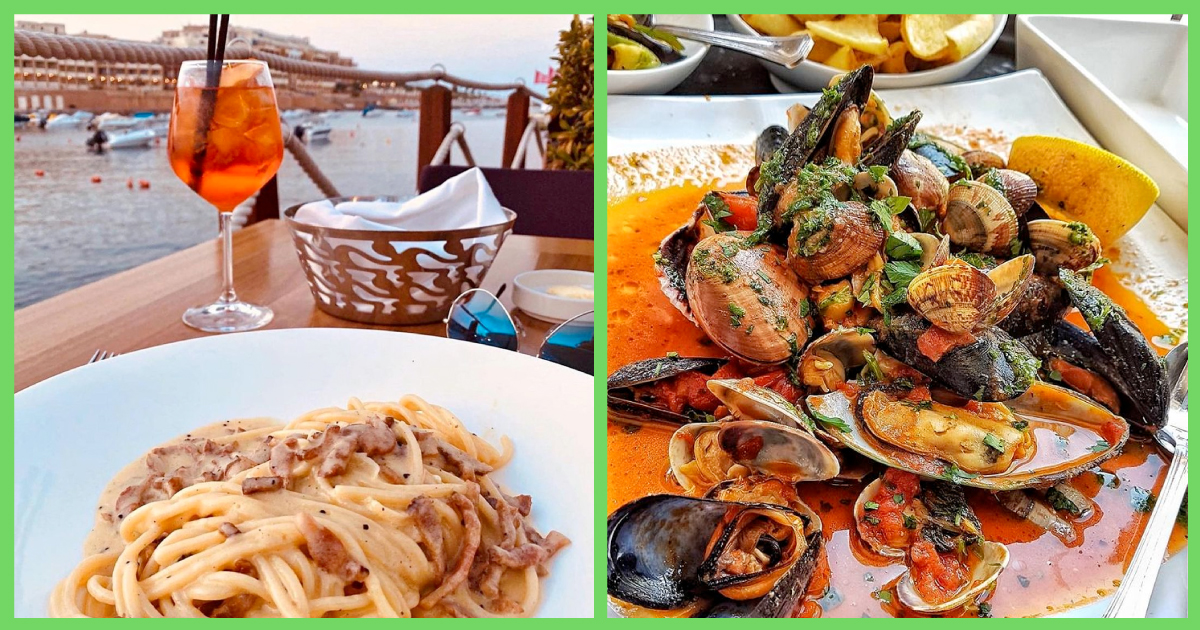 Seascape dining: Must visit seashore restaurants in Malta & Gozo 🌴