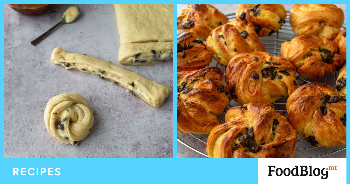 Vanilla-Choc morning buns: Yesenia, Recipe Developer, Apron & Whisk π«