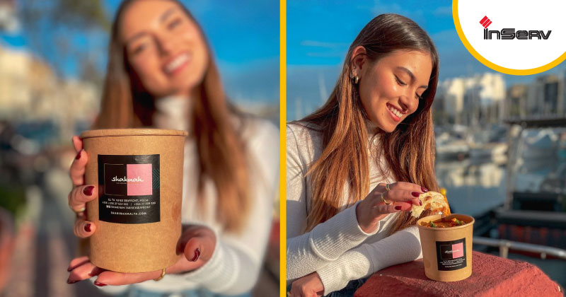 Inserv's Kraft Soup Tubs! Lap up your Curry on a seaside adventure 🥡