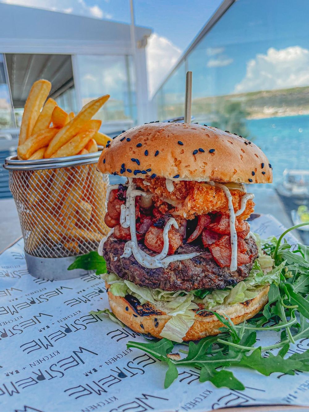 The Westreme Burger from Westreme, Mellieha.