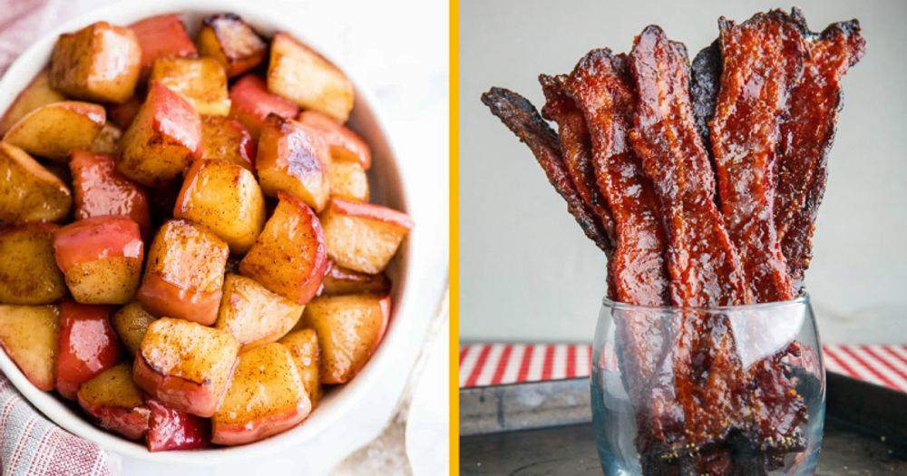Apple & Cinnamon vs Maple & Bacon