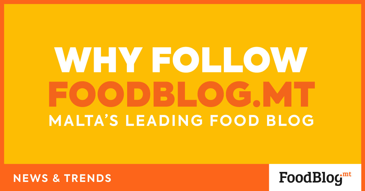 Why follow FoodBlog? Here are 5 reasons why to follow us right now! ✋