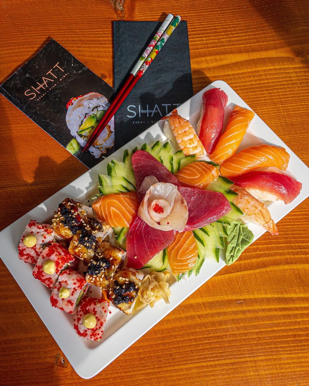 Sushi Platter at Shatt