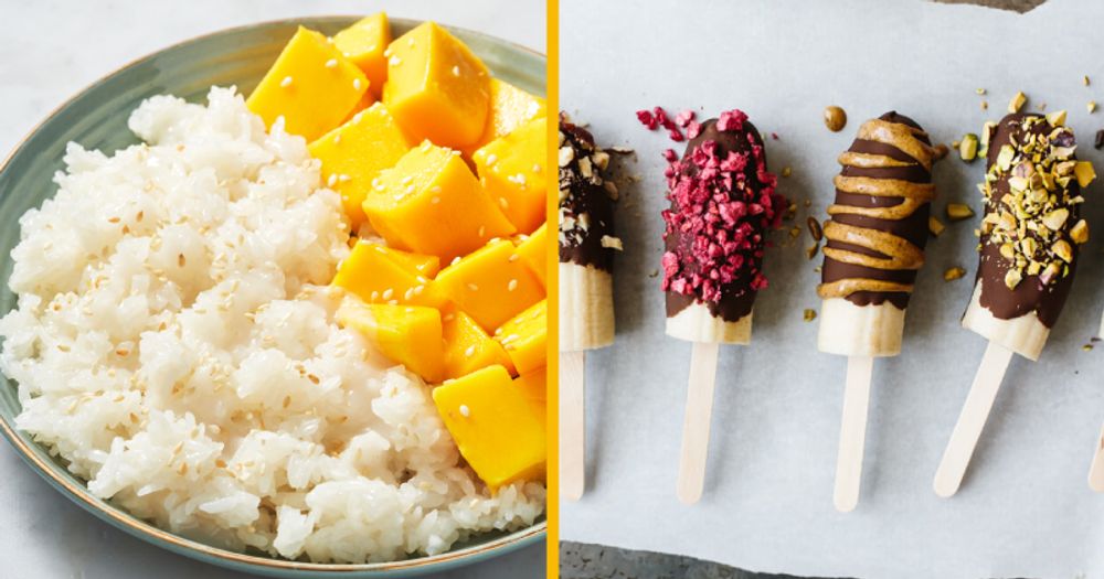 Mango & Sticky Rice vs Banana & Chocolate