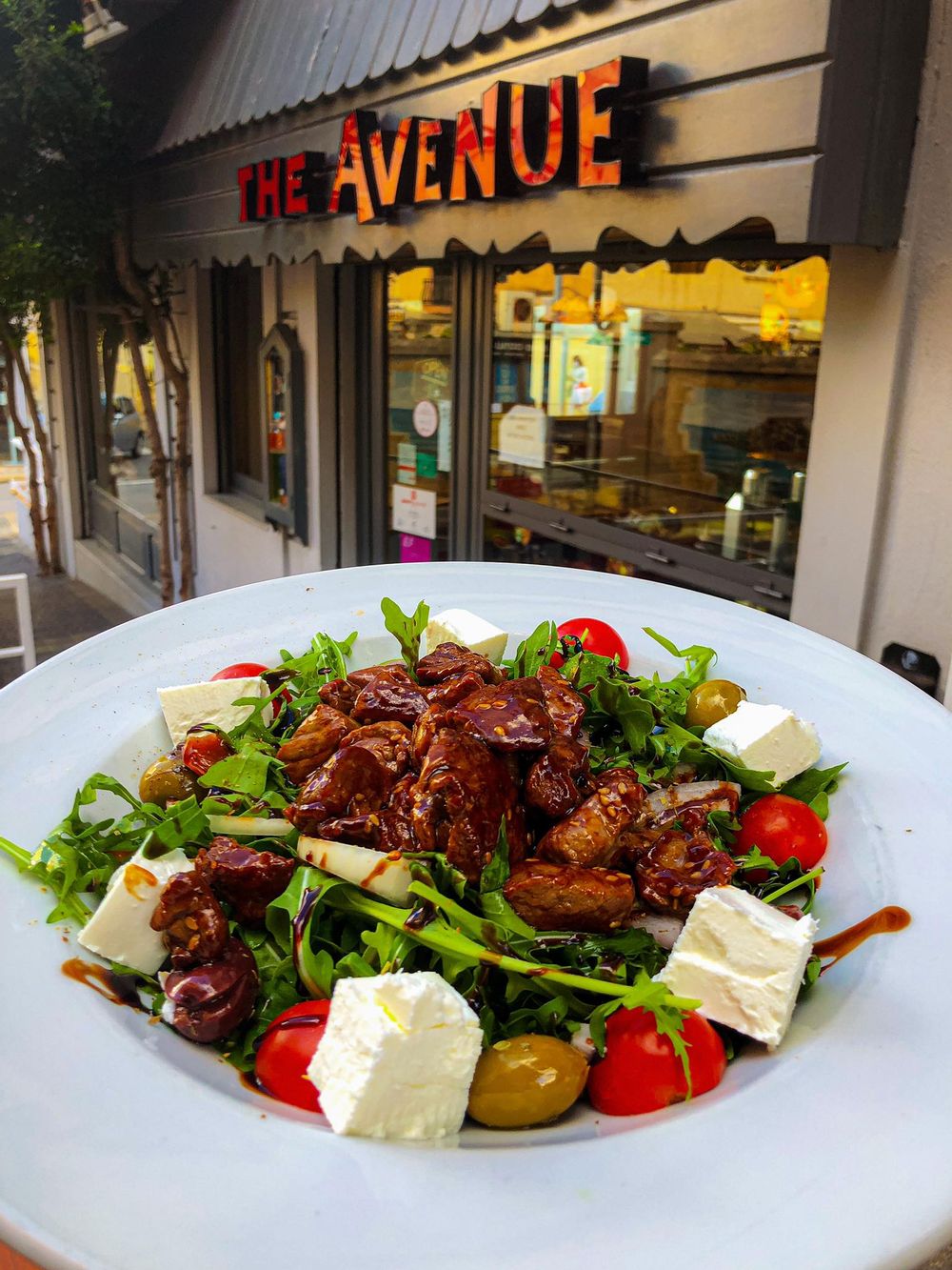 Avenue's authentic signage, something you'll never forget