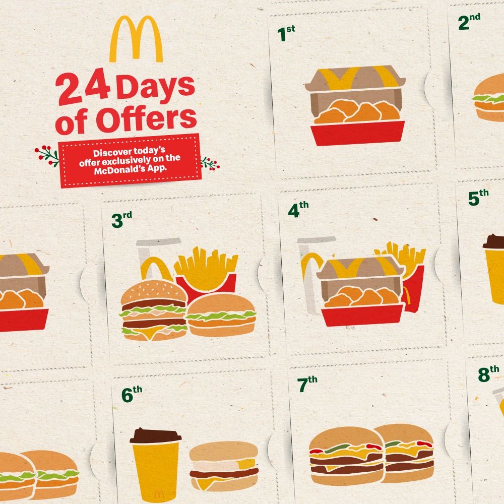 24 days of Mcds.... IT IS beginning to feel a lot like Christmas!