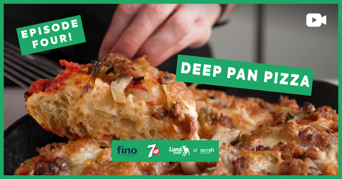 Gourmet Fast Food Episode 4: Pan Pizza 🍕