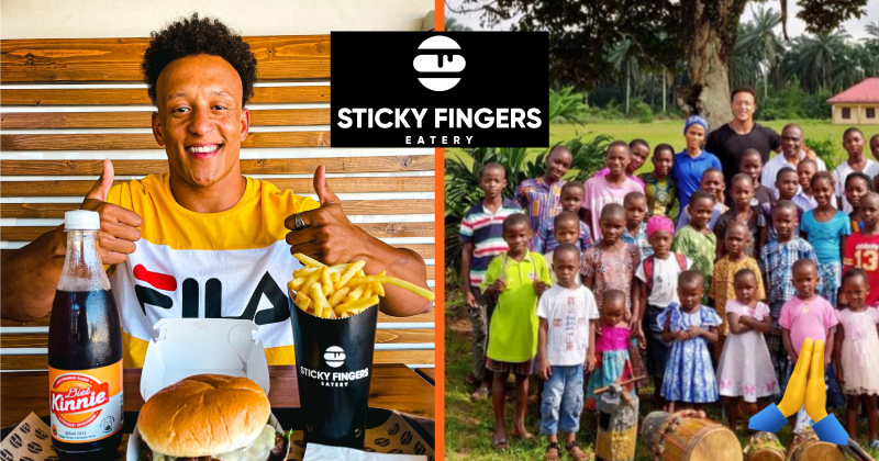 The Nigerian Charity Burger Meal is here & it's something special.