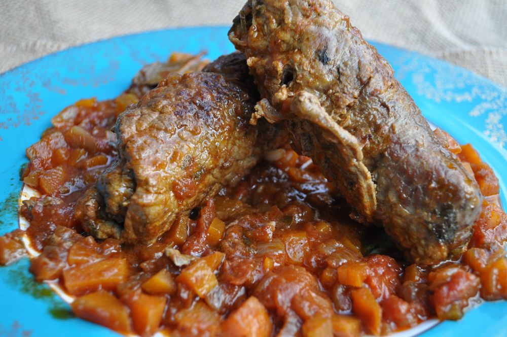 Bragioli (Beef Olives)