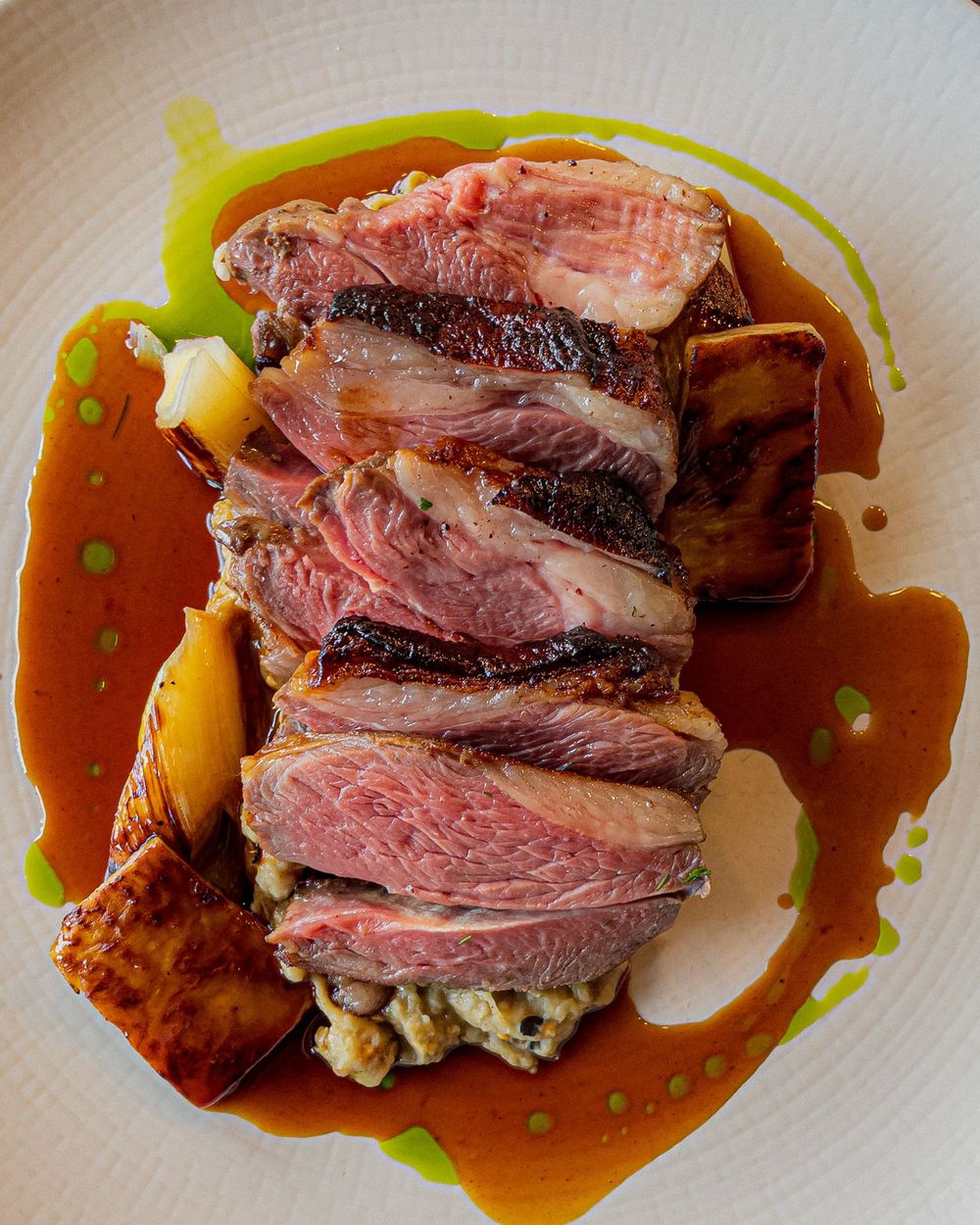 Lamb Rump at The Black Egg, Ta' Xbiex.