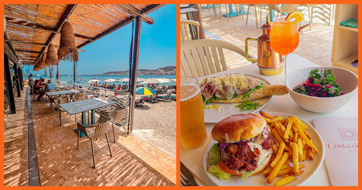 Beach, brunch and booze: A new lido opens in Mellieha, Malta! 🏖️