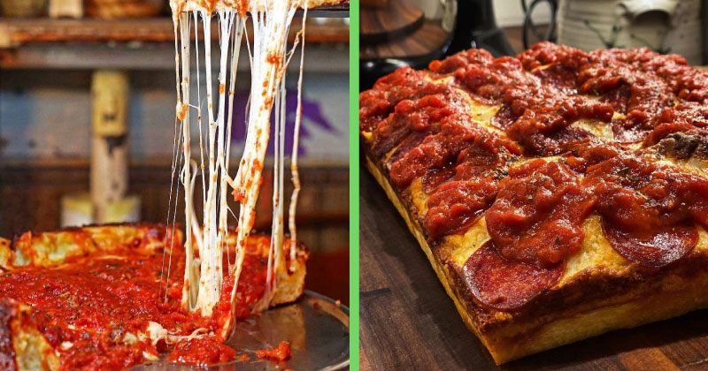 The different types of pizza from around the world 🍕