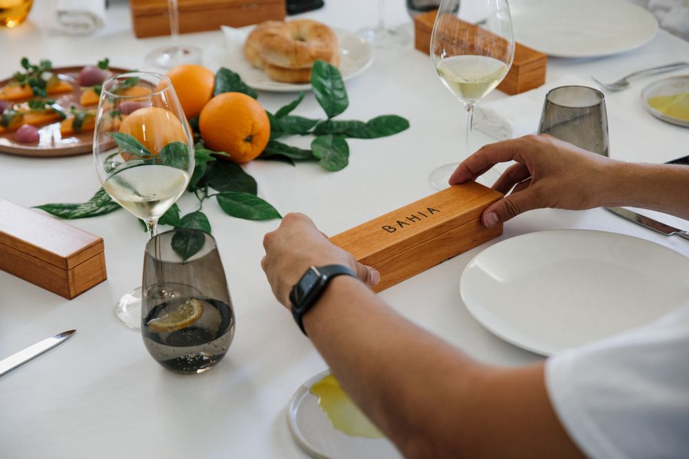 Bahia place setting.