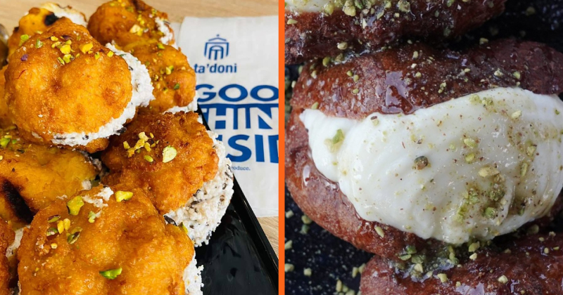 Traditional local Zeppoli and where to find them in Malta 😋