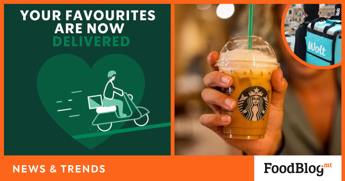Starbucks Deliveries launches this Monday! 🤯