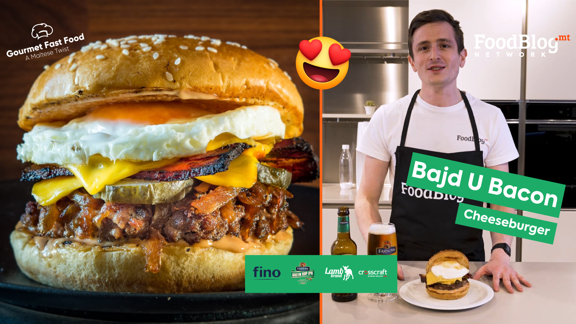 Gourmet Fast Food Episode 2: Bajd u Bacon Cheeseburger 🍔