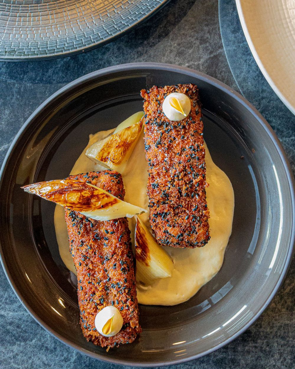 Pork Croquette at The Black Egg, Ta' Xbiex.